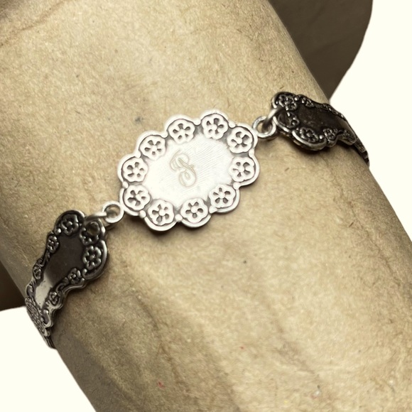 Vintage L.Vernon Sterling Spoon Bracelet - Picture 3 of 10